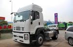 4x2 Tractor Truck Single Deff ISUZU Mover Deisel Engine 350hp Euro 4 Emission