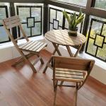 Mail Packing Y Durable Outdoor Patio Furniture Sets with Solid Wood Modern