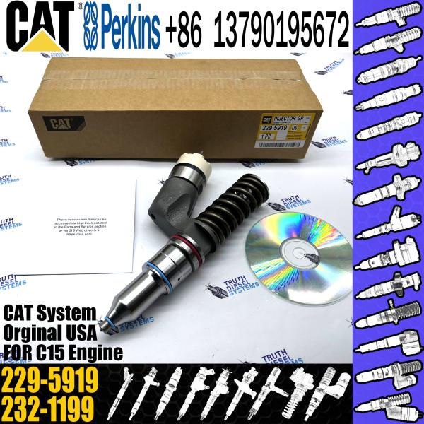 374-0750 229-5919 Fuel Injector Assembly 356-1367 355-6110 10R-0956 Common Rail Fuel Injector For CAT C15