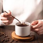 Europe Design Style Ceramic Afternoon Tea Cappuccino Cup And Saucer Set For