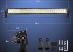 32 Inch Off Road LED Light Bar Combo , Truck SUV ATV Off Road Lights