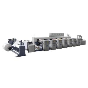 China 380V 3PH 50Hz High Speed Flexographic Printing Machine For Roller Packing Paper Small Space factory