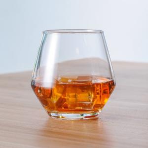 China Double Old Fashioned Rock Whisky Glass 300ml 10oz Barware For Home factory