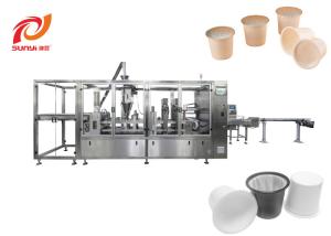 China 1200kg 100pcs/Min K Cup Filling And Sealing Machine factory