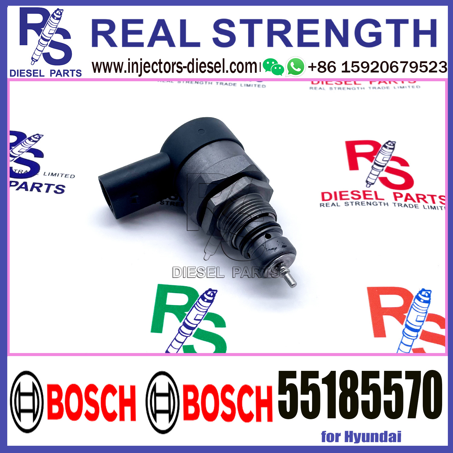 BOSCH Control Valve DRV Regulator Solenoid 55185570 for Hyundai