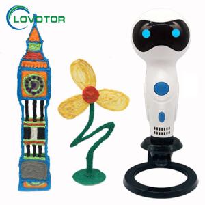 China wholesale newly Christmas gift robot 3D pen with normal temperature and 5v 2A power factory