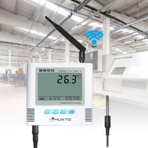 China Museum Wifi Temperature Humidity Sensor , Temperature Wifi Transmitter factory