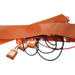 Rubber 220v Silicone Drum Heater 10m 200 Degree Chemical Resistant