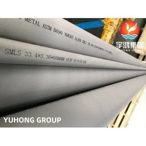 China ASTM B690 Alloy 8367 Nickel Chromium Molybdenum Alloy Seamless Pipe on sale