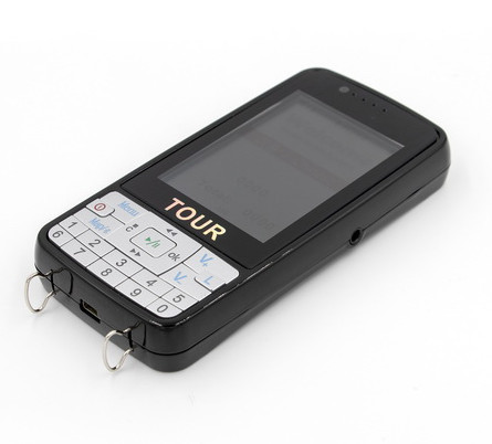 Large Screen Automatic Tour Guide System With Manual Function