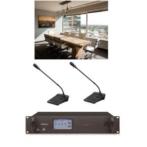 China Simultaneous Wireless Mic System For Conference Room Camera Tracking factory