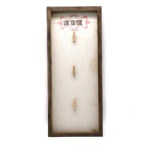 China Custom Color Decorative Wooden Picture Frame Clips 20.5 X 48.5 X 2.5 CM factory