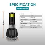 YAYE Ct100 Motorcycle Headlight Lighting System for Haojue Hj125 Voltage AC DC 8