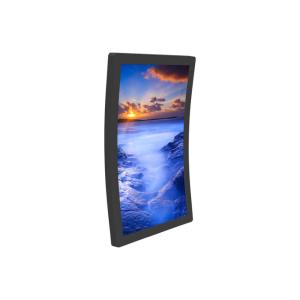 China HDMI Seamless Curved Touch Screen Display 300 Nits For Banking Industry on sale
