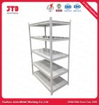 180kg Per Layer Boltless Metal Shelving 300mm 900mm Double Rivet