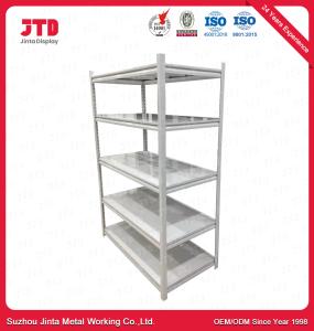 China 180kg Per Layer Boltless Metal Shelving 300mm 900mm Double Rivet factory