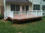 Natural Wood Texture WPC Composite Patio Flooring Plastic Deck Flooring Outdoor