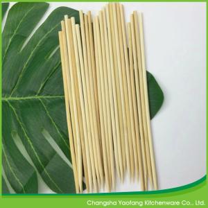 China Round Mao Bamboo Barbecue Sticks 5.0mm Diameter Eco friendly factory