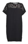 Casual Style Ladies Plus Size Dresses With Round Neck; Long Blouse Viscose