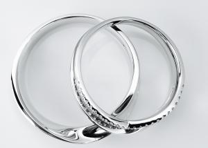 China Classic Bright Shine Exquisite Technology Jewellery Couple Rings factory