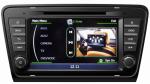 Ouchuangbo stereo satnavi car kit S100 Skoda Octavia 2013-2015 with USB 1080P