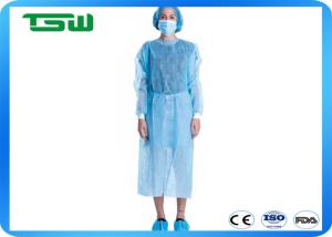 China CPE Nonwoven Isolation Gown factory