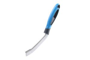 China Tile Small Narrow Stiff Bristle Grout Cleaning Brush Bathroom Tiles Cleaner Brush factory