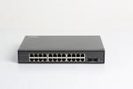 24 1000M Rj45 Ports 2 1000M SFP Ports Gigabit Ethernet Switch 26 Ports