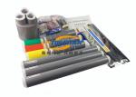 Durable Silicone Shrink Tubing , Oil Refinery Use Black Shrink Tube