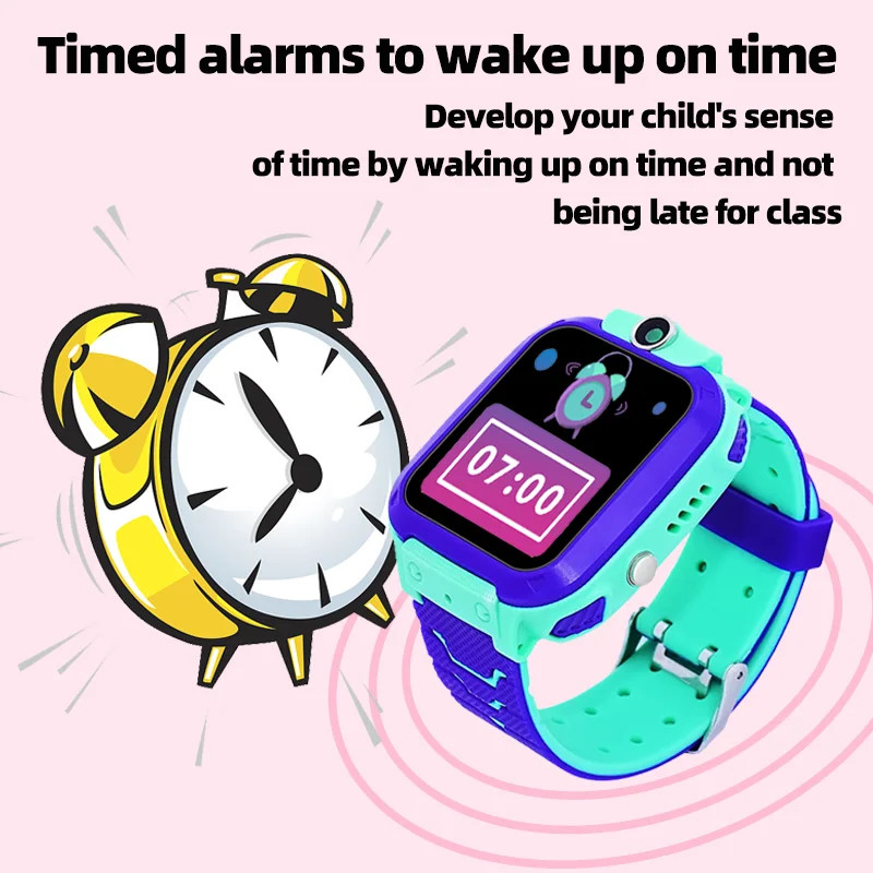 2G Kids Fitness Watch Teenager gps tracker Q12 Voice Chat Call For Children SOS LBS Location