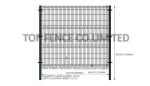 3D wire mesh fence panels