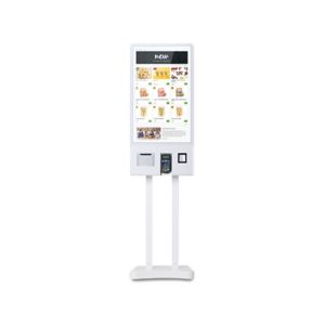 Floor Standing Capacitive Digital Kiosks Touch Screen 32 Inch Android 5.1 POS