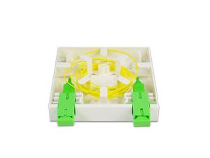 China Fiber To Building Fiber Optic Termination Box , 2 Ports Mini Optical Termination Box factory