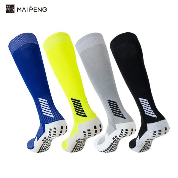 Moisture Wicking Men's Soccer Grip Socks Breathable Anti Slip Performance
