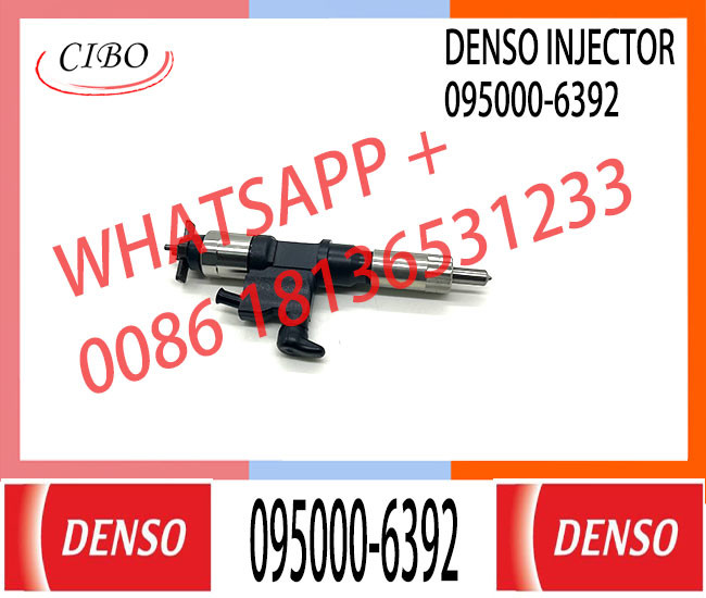 New design 095000-6392 For Isuzu 8-97609789-2 Diesel Common Rail Fuel Injector 095000-6372 with great price