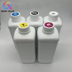 China White Textile PET DTF Printing Ink Smooth Clear CMYK Universal factory