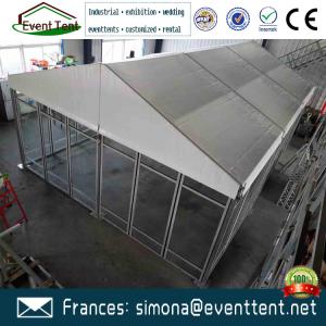 China Experienced tent manufacturer A Frame Tent 850gsm PVC Polyester Fabric Cover For Storing factory