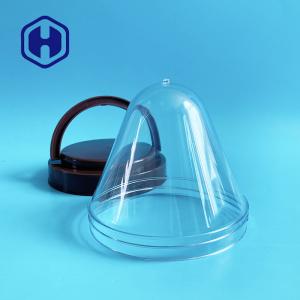 China 120mm 100g Wide Mouth Plastic Jar PET Preform With Lid Transparent factory