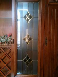 China cheap decorative door glass factory
