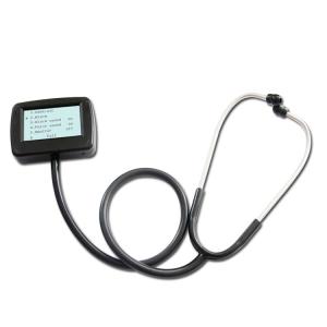China Clinical Medical Diagnostic Tool 300bpm Wireless Precordial Stethoscope Multi Function factory