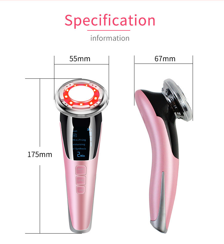 Galvanic Massage Anti Wrinkle EMS Facial Machine For Women