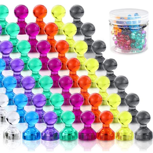 Super Strong Plastic Push Pin Magnets for Heavy Duty Fridge Cylindrical Grade