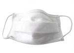 White Color Disposable Earloop Face Mask Superfine Fiber Material Anti Pollution