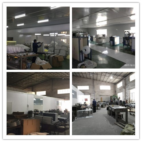 Medium Efficiency Pocket Filter with Core Material Non-Woven Fabrics in High Clean Room