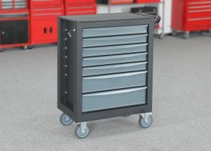 China 27 Inch Gray Color Mobile Tool Cabinet 7 Drawers For Large Capacity factory