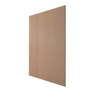 China Natural Ash Fireproof Interior Wpc Wall Panel Acoustic Wood Slat factory