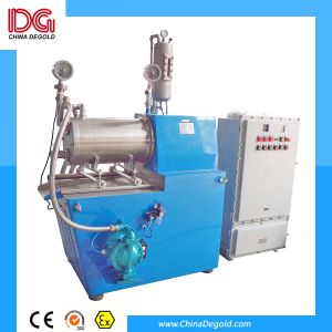 China Precision Grinding Bead Mill Machine with 0.1mm Screen Gap and Ceramic Turbine Material on sale