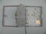 24 Core Fiber Optic Distribution Box Cabinet , 12 Port Outdoor Cable Termination