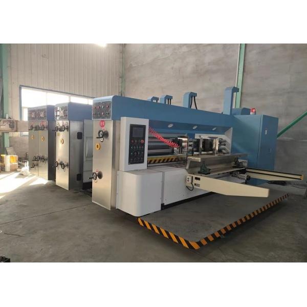 1200mm Flexo Printing Slotting Die Cutting Machine Cardboard Carton Paper Box