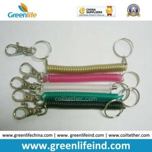 China Plastic Expandale Coil Strap Bungee Cord in Various Colors factory